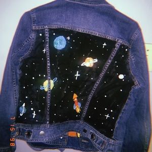 Galaxy Denim Jacket 40$